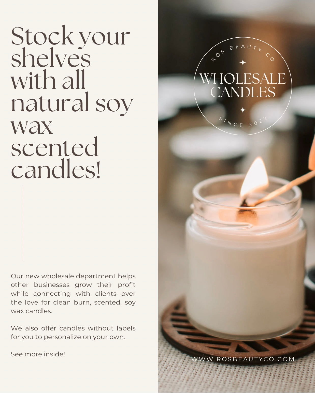 Wholesale Candles: Scent of the Month